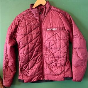 Adidas Terrex Multi Insulation Womens S Jacket Shadow Red Winter Outdoors